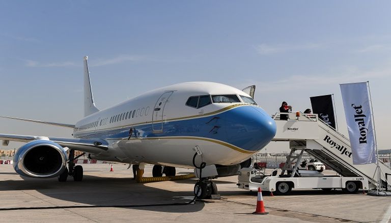 جانب من معرض أبوظبي إير إكسبو 2022