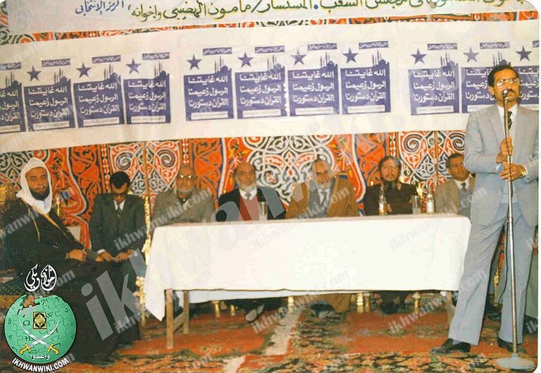 نائب مرشد تنظيم الإخوان الإرهابي إبراهيم منير