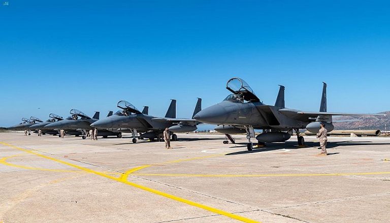 مجموعة من القوات الجوية الملكية السعودية تصل لجزيرة كريت