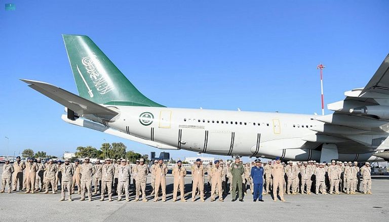 مجموعة من القوات الجوية الملكية السعودية تصل لجزيرة كريت