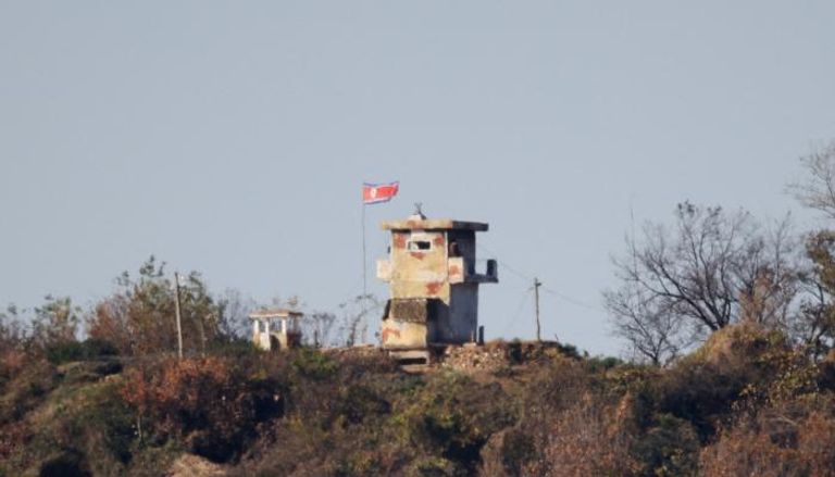 برج مراقبة على الحدود بين الكوريتين - أرشيفية