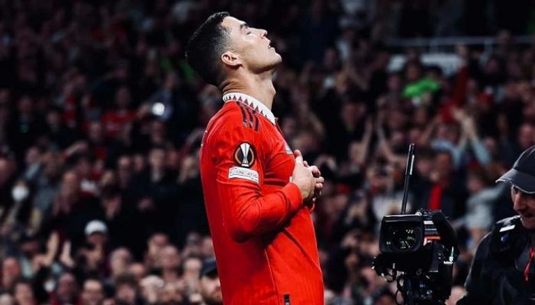 كريستيانو رونالدو نجم مانشستر يونايتد إيرلينج هالاند وكريسيتيانو رونالدو
