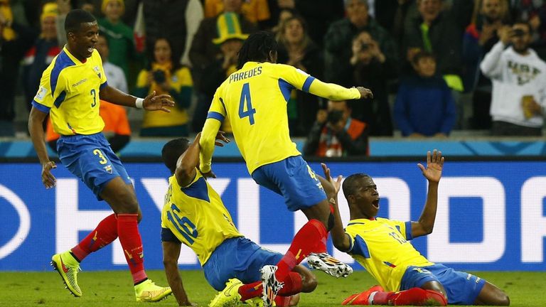 الإكوادور كأس العالم منتخب الإكوادور