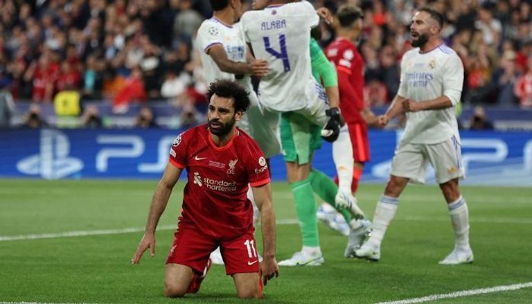 محمد صلاح ضد ريال مدريد في نهائي 2018