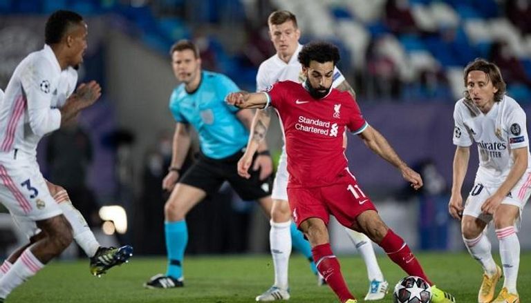 صلاح ضد الريال محمد صلاح ضد ريال مدريد في نهائي 2018