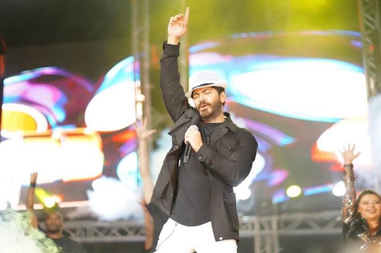 حفل تامر حسني الأخير في العاصمة الإدارية حفل تامر حسني في العاصمة الإدارية