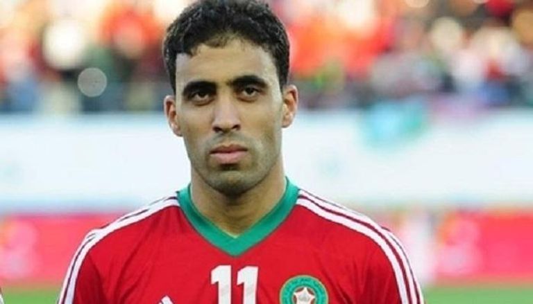 عبد الرزاق حمد الله عبدالرزاق حمدالله بقميص منتخب المغرب