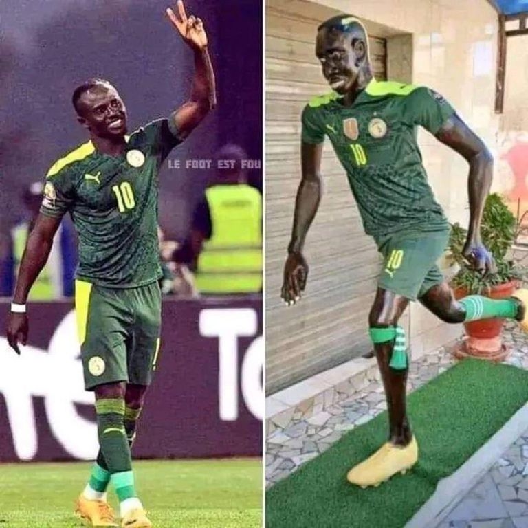 تمثال ماني تمثال كريستيانو رونالدو