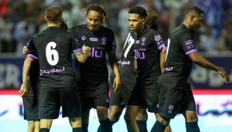 فريق الهلال السعودي الهلال والشباب - صورة أرشيفية