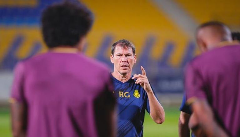 رودي جارسيا في تدريبات النصر السعودي الهلال والشباب - صورة أرشيفية