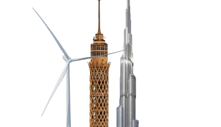 الإمارات ومصر توقعان اتفاقية لإنشاء محطة طاقة رياح