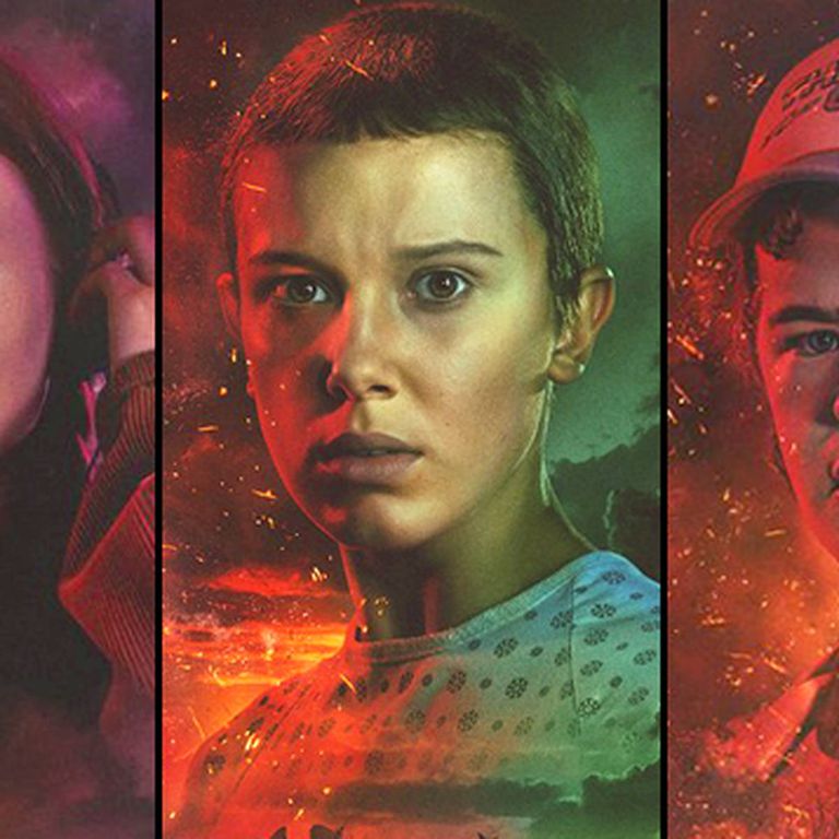 ملصق مسلسل سترانجر ثينجر