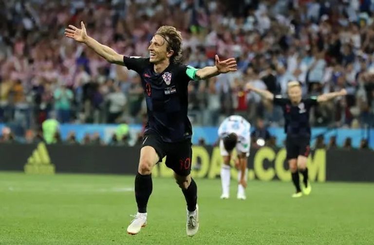 لوكا مودريتش لوكا مودريتش نجم منتخب كرواتيا