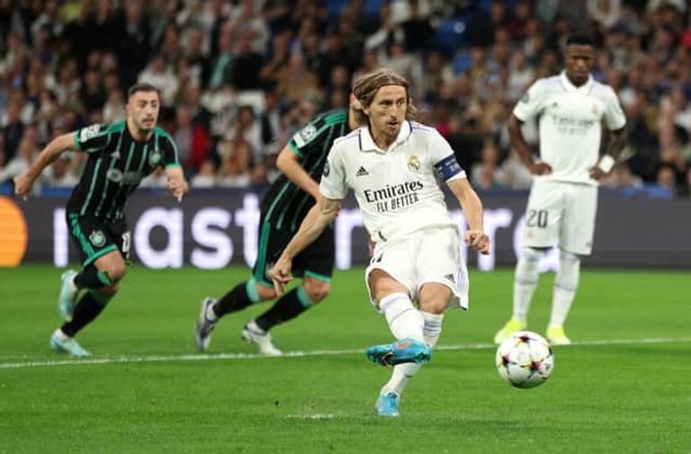 ركلة جزاء مودريتش ضد سيلتك لوكا مودريتش نجم منتخب كرواتيا
