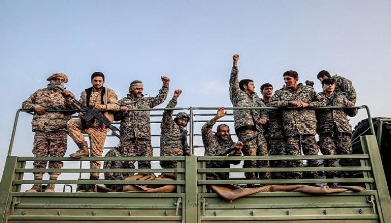 مجموعة من جنود الحرس الثوري الإيراني