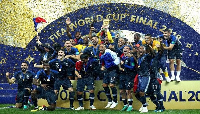 منتخب فرنسا بطل كأس العالم 2018