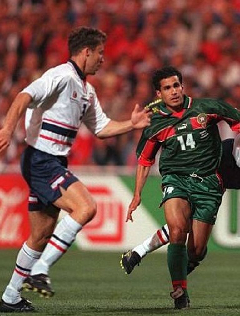 المغرب والنرويج مباراة المغرب والبرازيل في كأس العالم 1998