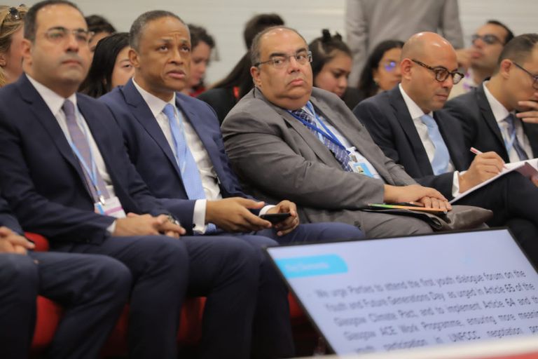 جانب من الاحتفال بالمبادرة المصرية الخضراء