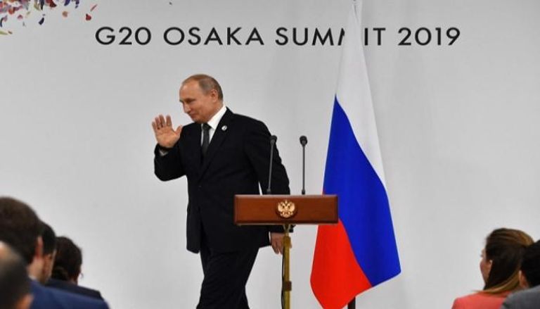 الرئيس الروسي فلاديمير بوتين خلال مشاركته بقمة العشرين في نسخة 2019
