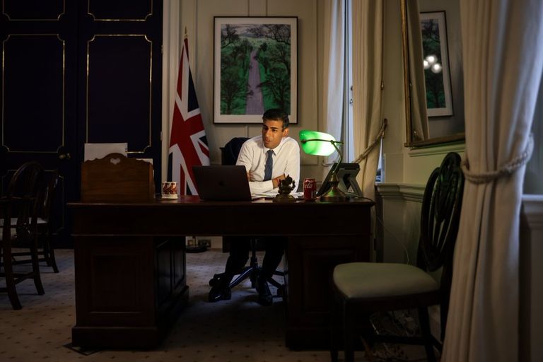 رئيس الوزراء البريطاني ريشي سوناك