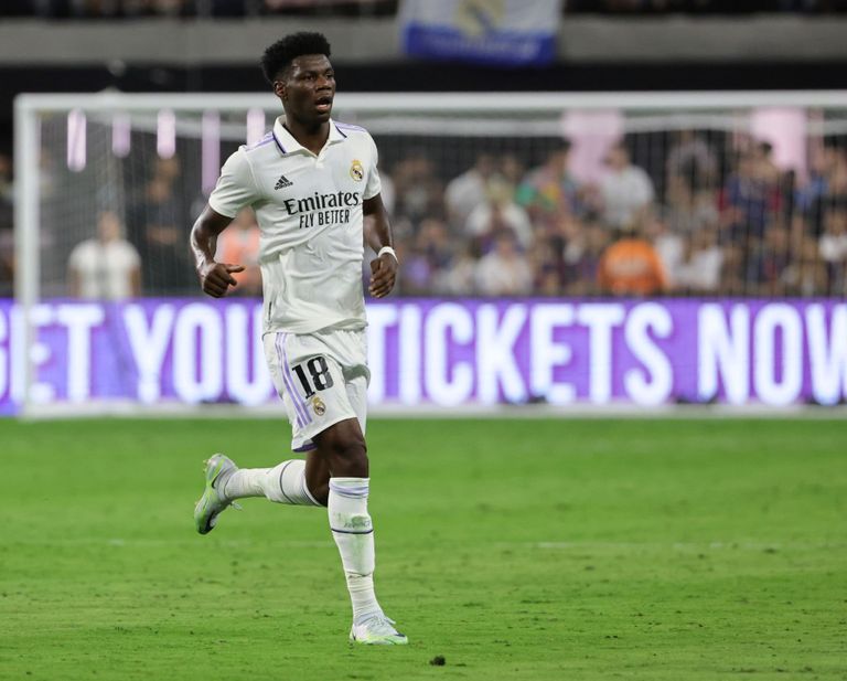 أوريلين تشواميني كريستيانو رونالدو أسطورة ريال مدريد