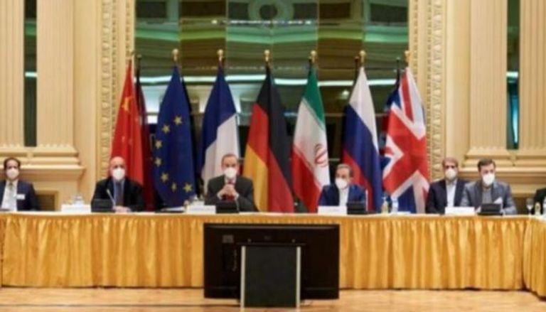 جانب من جولة مفاوضات سابقة لإحياء الاتفاق النووي الإيراني - أرشيفية