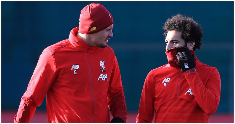 صلاح ولوفرين  محمد صلاح
