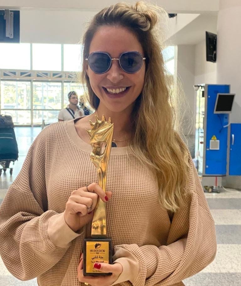 الفنانة منة شلبي