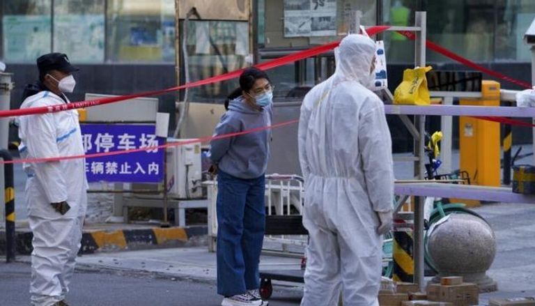 فحوصات كورونا في الصين- أرشيفية