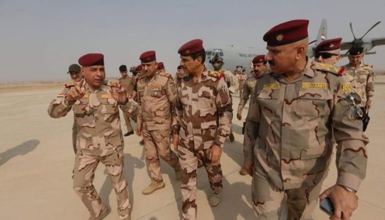 مجموعة من قادة الجيش العراقي