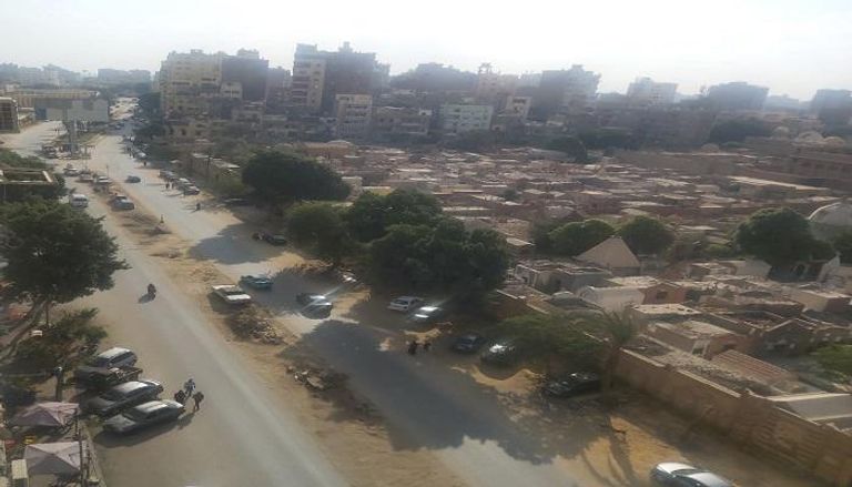 أحد الشوارع الرئيسية بمصر القديمة بالقاهرة اليوم 