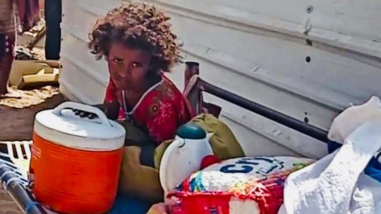 حريق مأساوي في اليمن