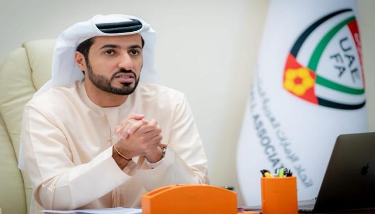 الشيخ راشد بن حميد النعيمي رئيس الاتحاد الإماراتي لكرة القدم