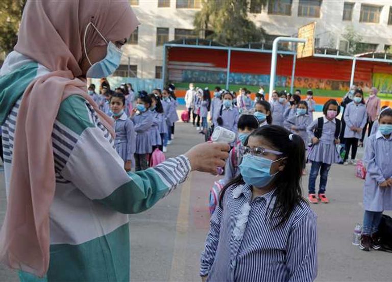 طلاب بمدرسة مصرية- أرشيفية