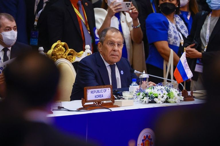 وزير الخارجية الروسي سيرجي لافروف