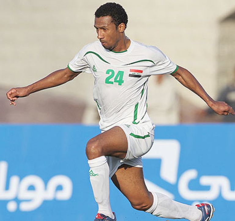 قصي منير بقميص منتخب العراق