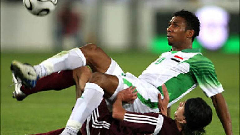 قصي منير لاعب منتخب العراق السابق