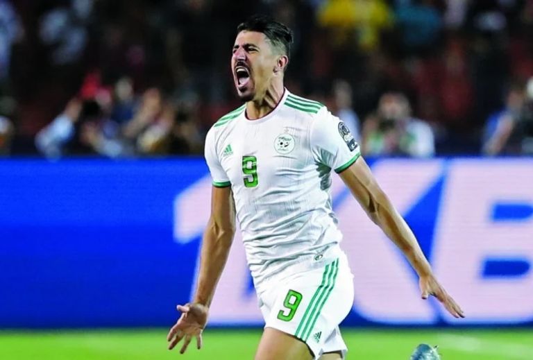 بغداد بونجاح بغداد بونجاح مهاجم منتخب الجزائر