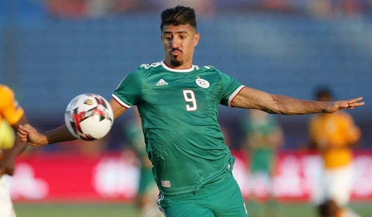 بغداد بونجاح بغداد بونجاح مهاجم منتخب الجزائر