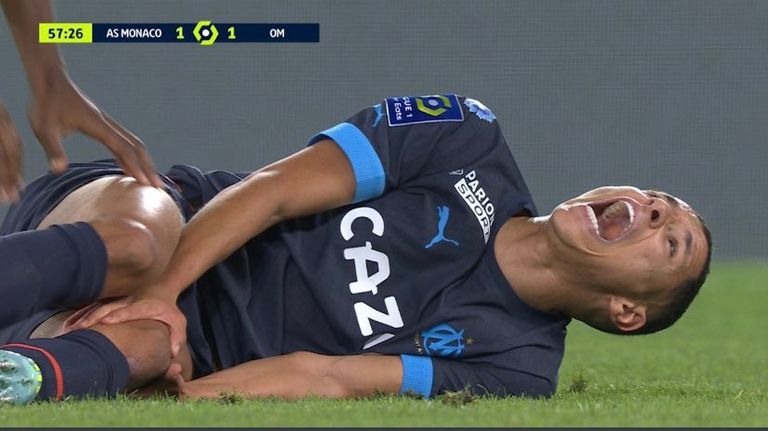 إصابة أمين حارث إصابة أمين حارث