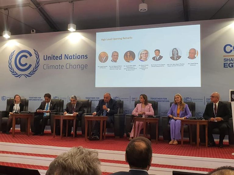 الجلسة الرئيسية ليوم الطاقة في كوب 27