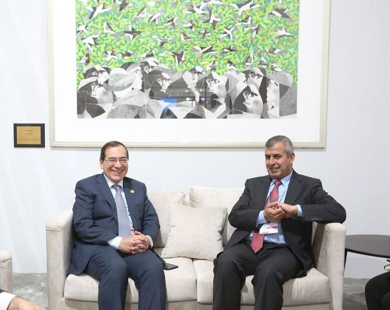 جانب من اللقاء المصري الأردني في كوب 27