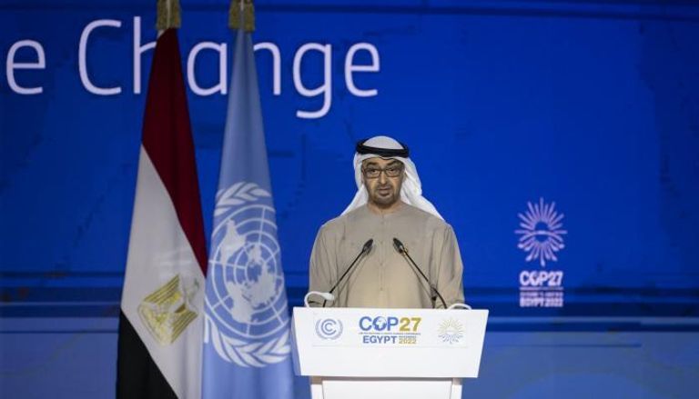 الشيخ محمد بن زايد آل نهيان رئيس دولة الإمارات