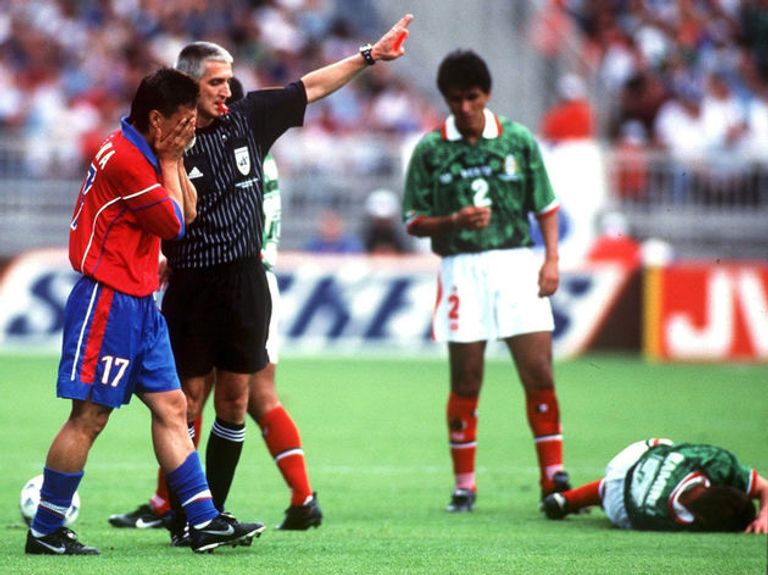 كوريا الجنوبية في 1998 منتخب كوريا الجنوبية ضد ألمانيا في 2002