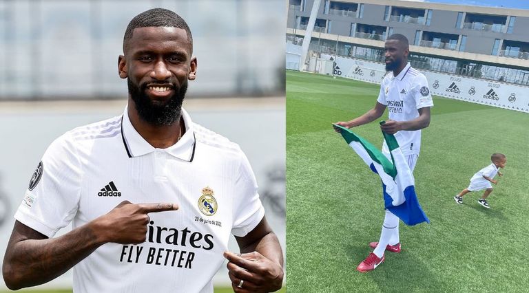 أنطونيو روديجير مدافع ريال مدريد