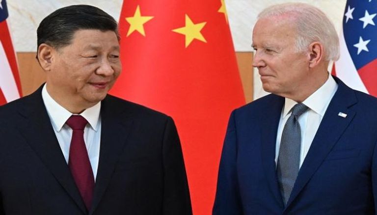 الرئيس الأمريكي ونظيره الصيني على هامش قمة العشرين