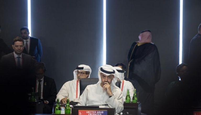  رئيس دولة الإمارات الشيخ محمد بن زايد آل نهيان خلال مشاركته بقمة G20