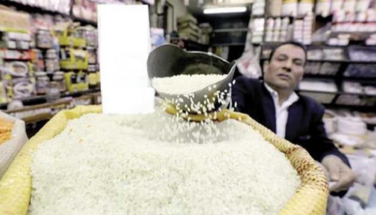 بائع أرز في مصر- أرشيف
