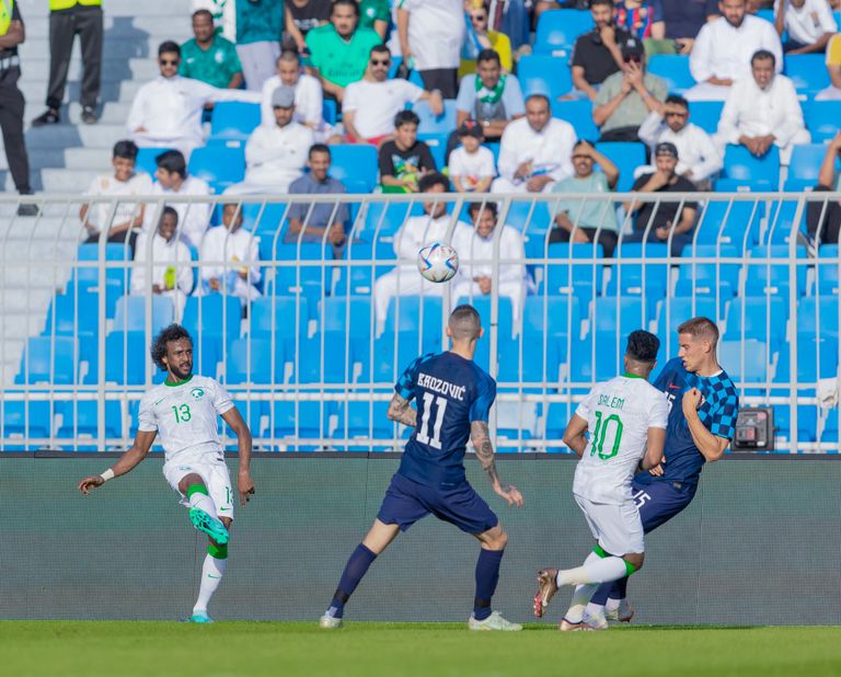 مباراة السعودية وكرواتيا مباراة السعودية ضد كرواتيا الودية