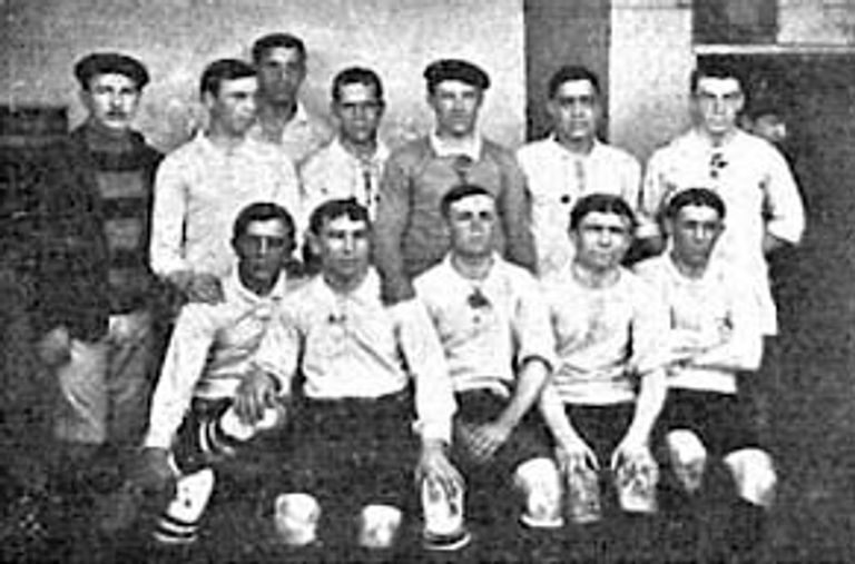 منتخب أوروجواي بطل كوبا ليبتون 1910